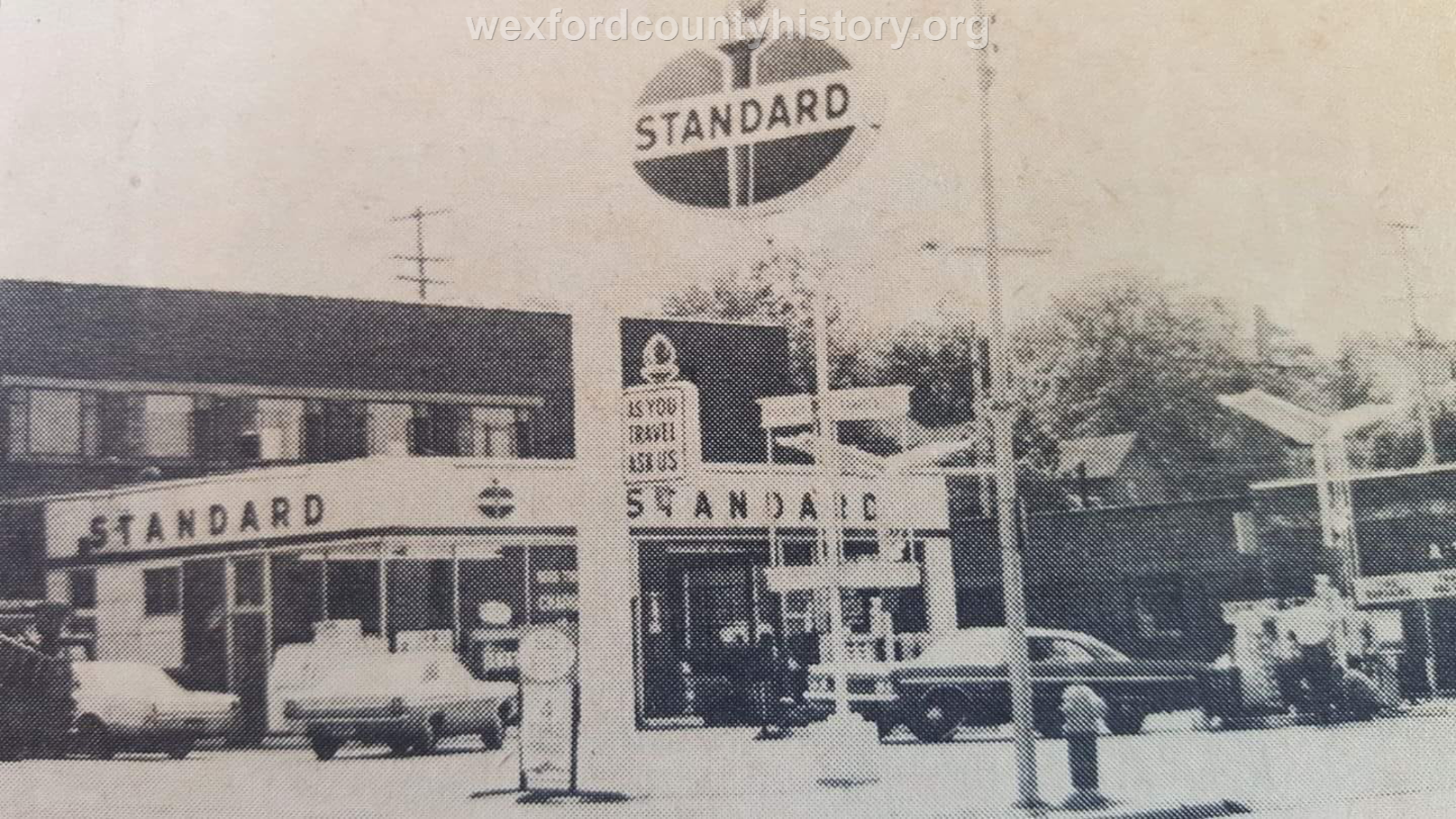 Peterson Standard Gas Station, 1975