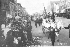 Holmquist Coll. Peace Parade in Cadillac