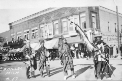 Native Americans in a Street Parade