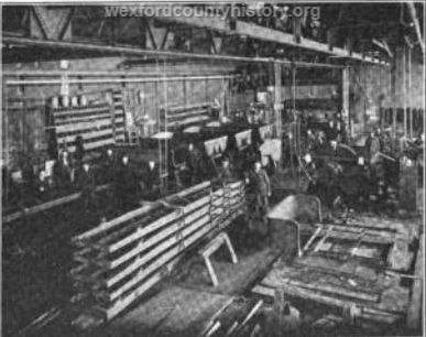 Interior View Of Acme Factory From Brick And Clay Record March 26, 1918