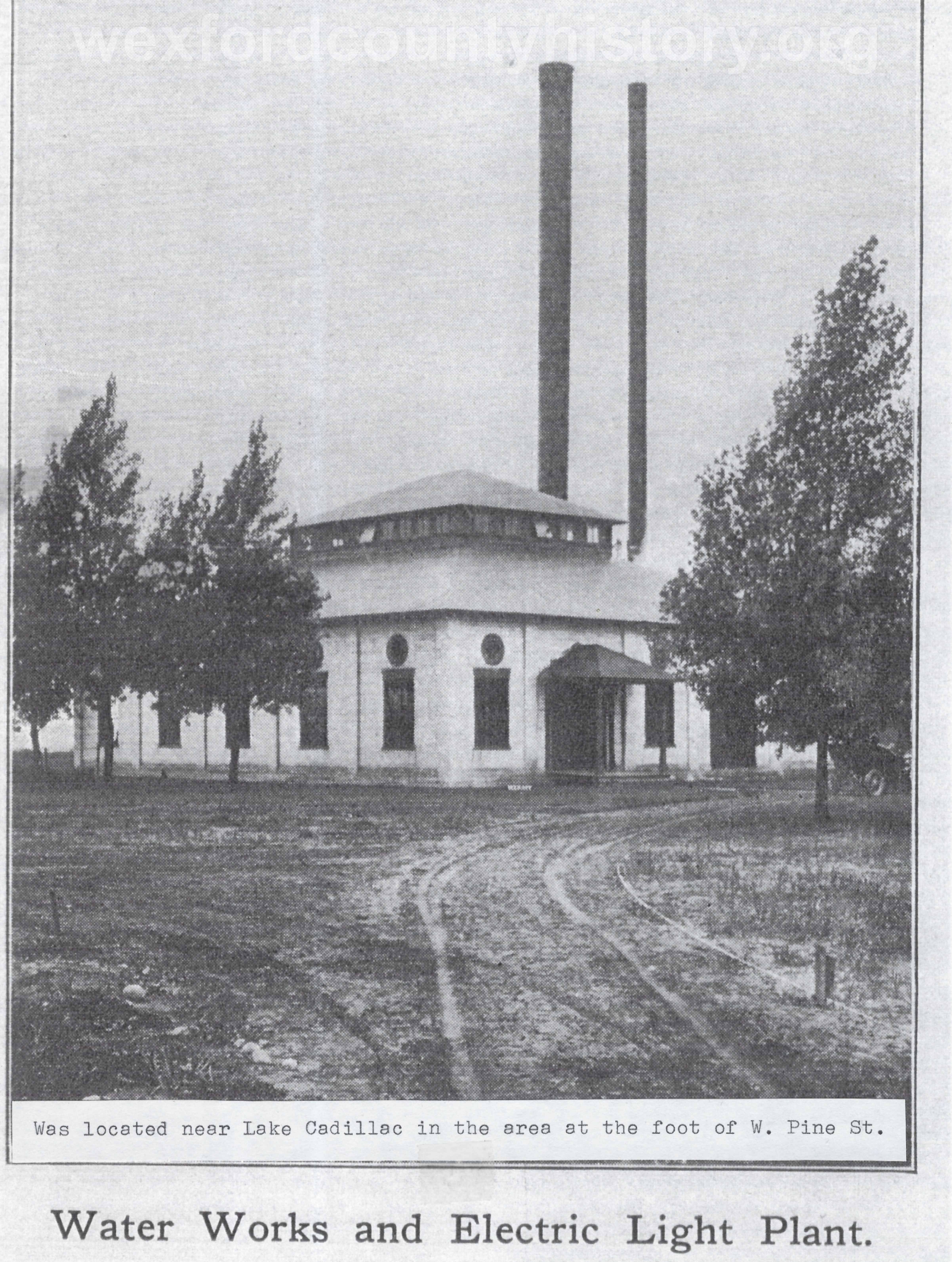 Cadillac Water Works And Electric Light Plant