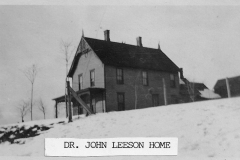 Dr. John Leeson Home