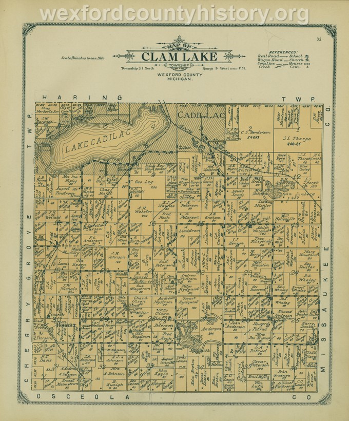 1908 - Clam Lake Township