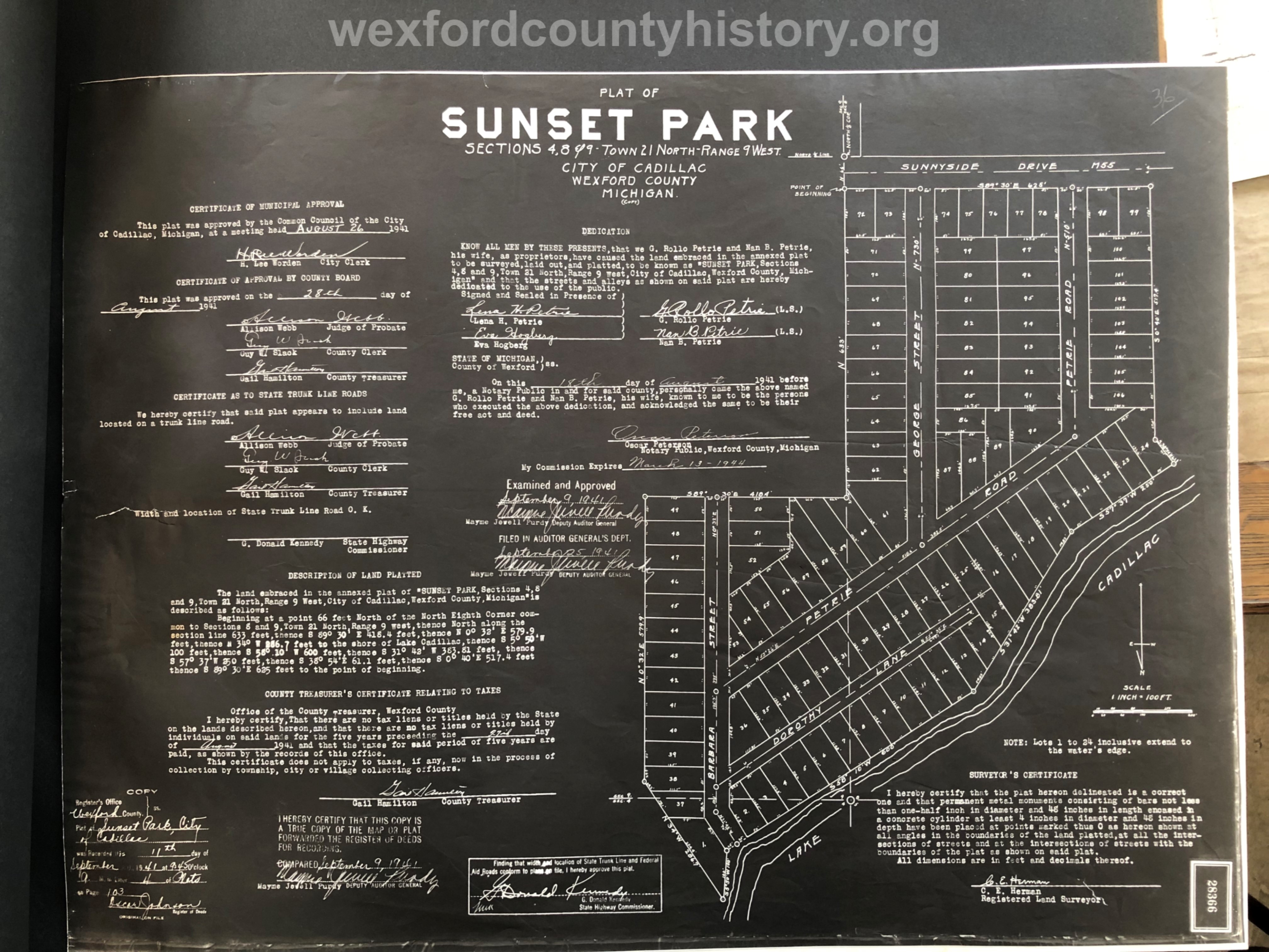 1941 - Sunset Park
