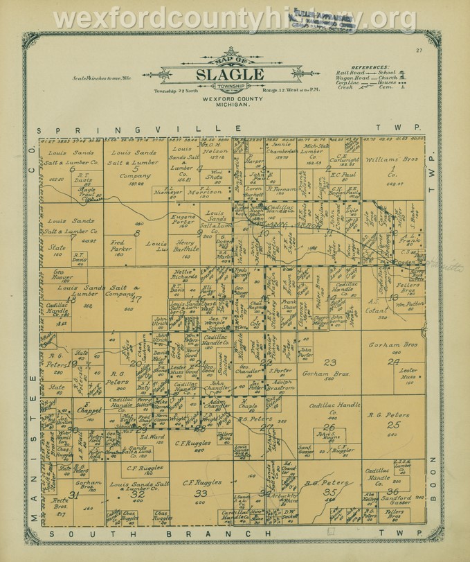 1908 - Slagle Township
