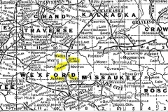 1902 - Railroad Stops In Wexford County