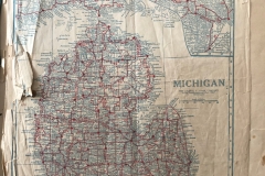Unknown Road Map Of Cadillac