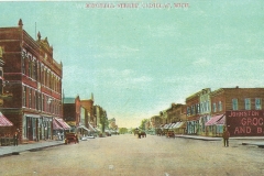 North Mitchell Street, 100 Block, Looking South