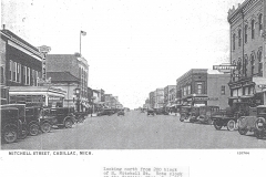 South Mitchell Street, 200 Block, Looking North