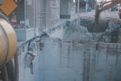 South Mitchell Street, 100 Block, West Side, Ripping Up Sidewalks.
