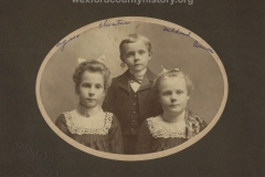 Agnes, Chester, and Mildred Benson