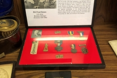 Fred Green's Display At The Michigan Military Heroes Museum