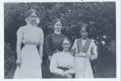 Grace, Laura, Beatrice and Mildred Hood