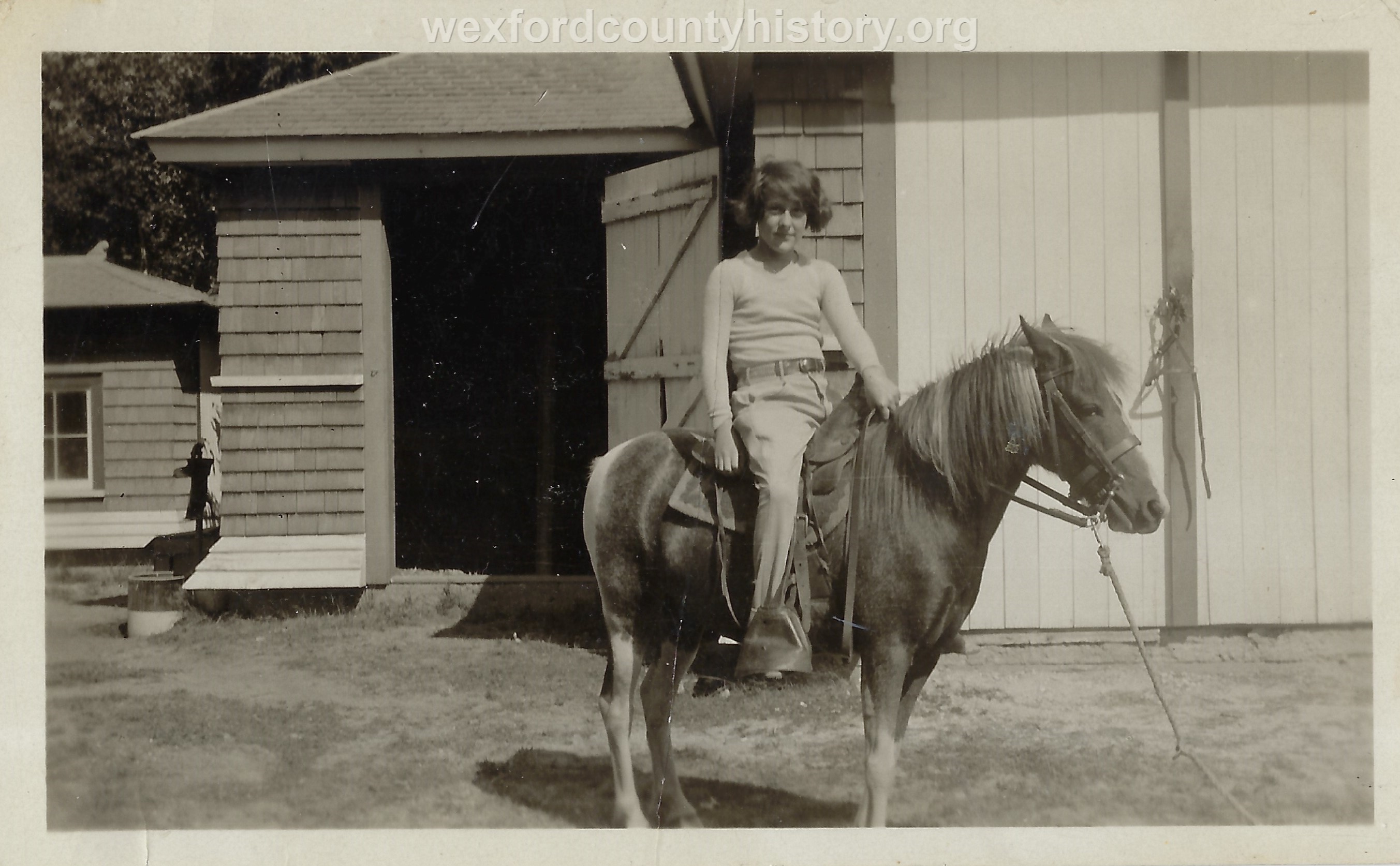 Catherine Mitchell On Horseback