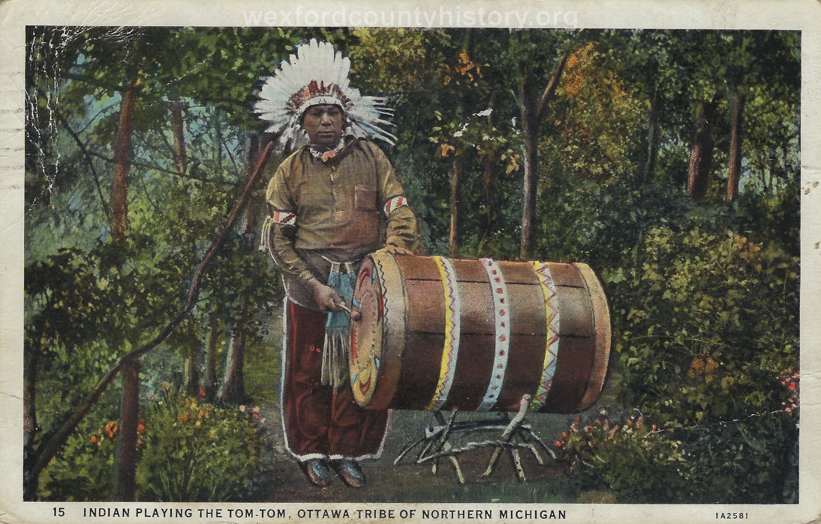 Native American Postcard
