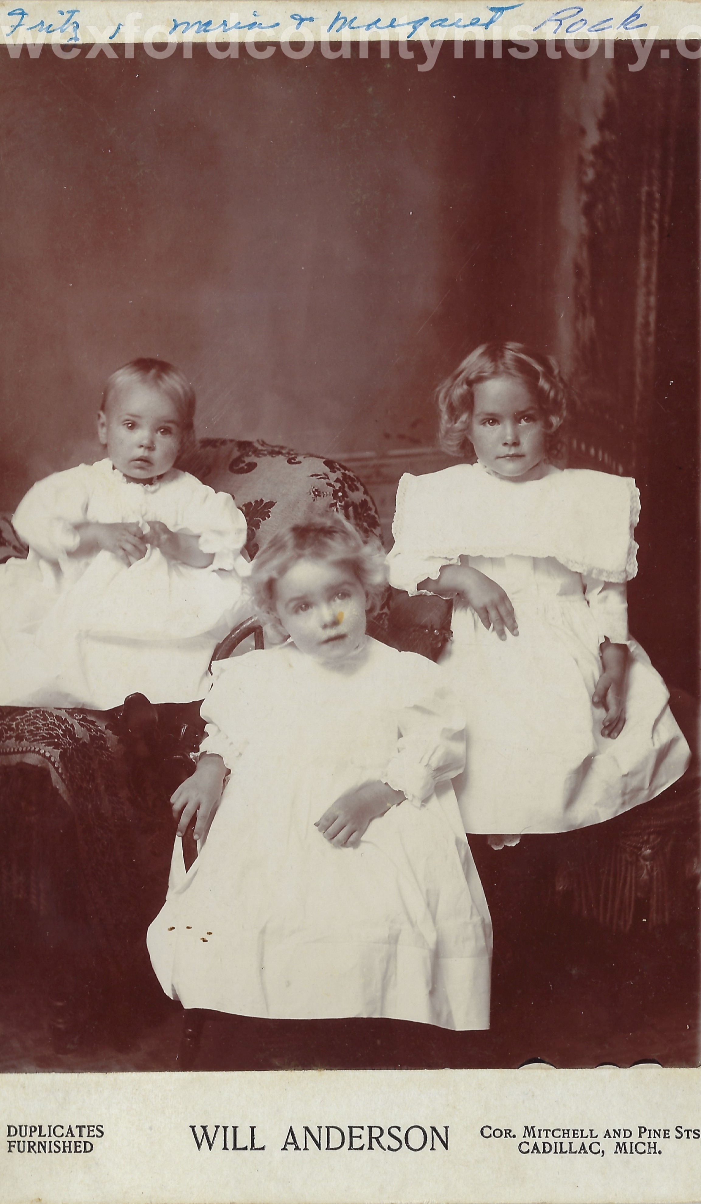 Fritz, Maria, and Margaret Rock