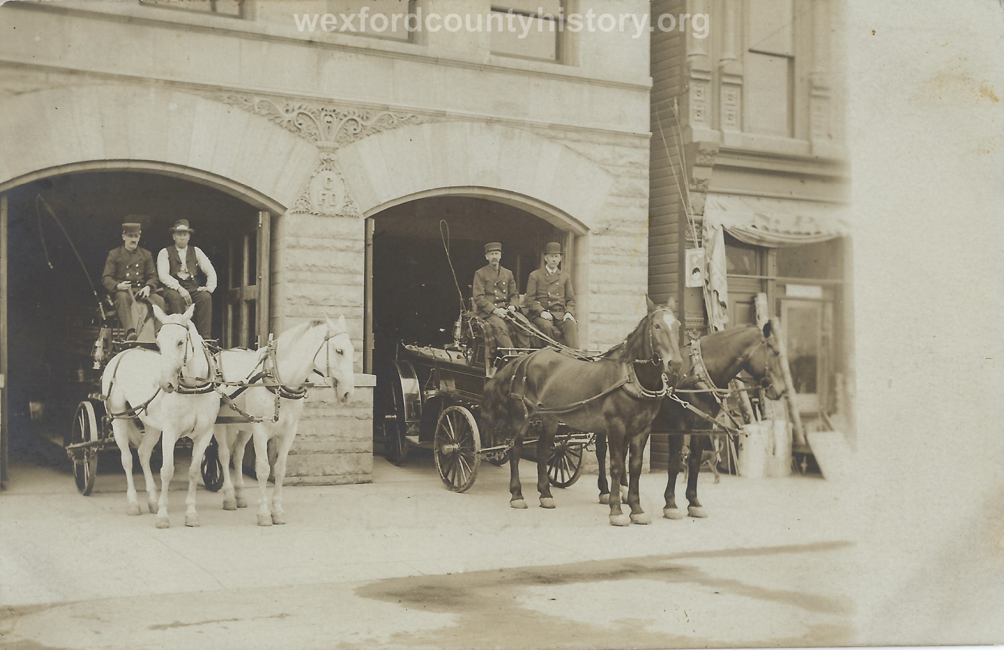 Cadillac Fire Department, c.1900