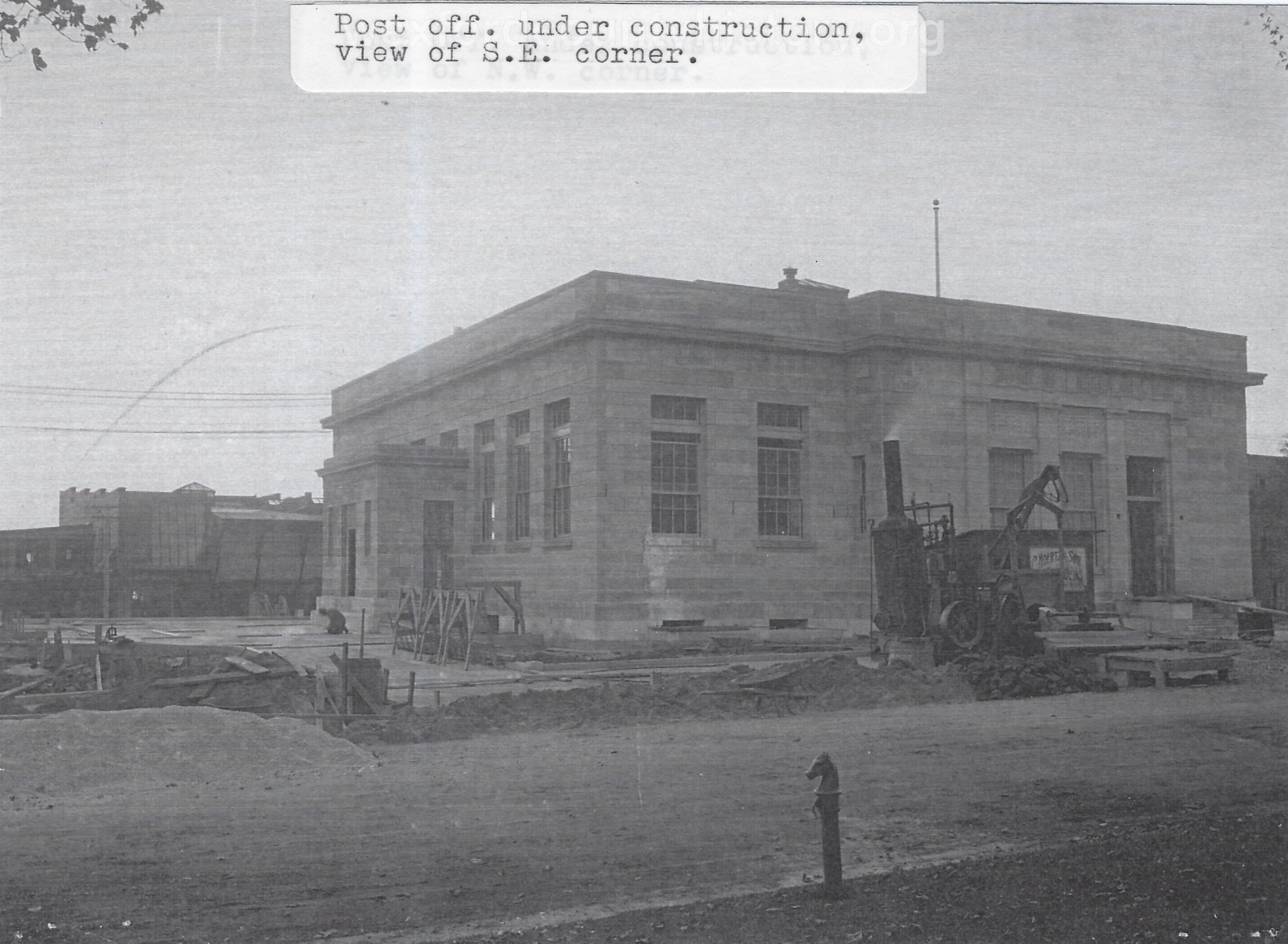Cadillac Post Office Construction
