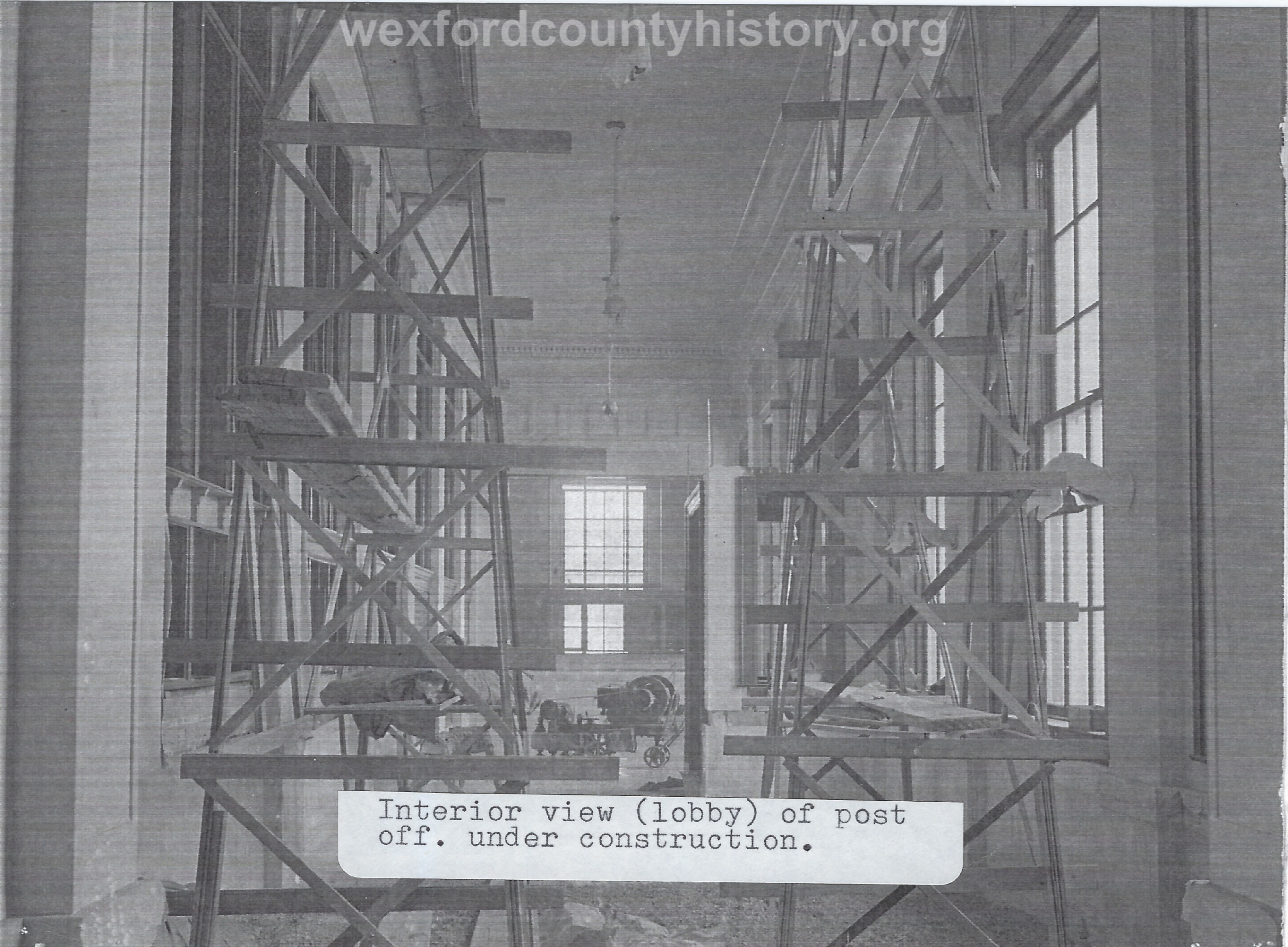 Cadillac Post Office Construction