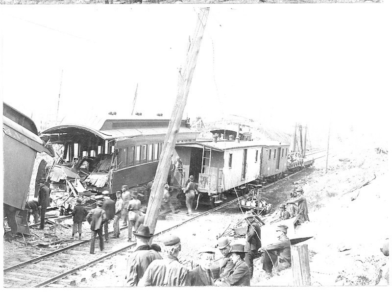 G. R. & I. Train Wreck, 1901