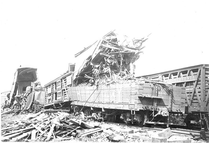 G. R. & I. Train Wreck, 1901