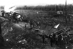 Ann Arbor Railroad Train Wreck, 1899
