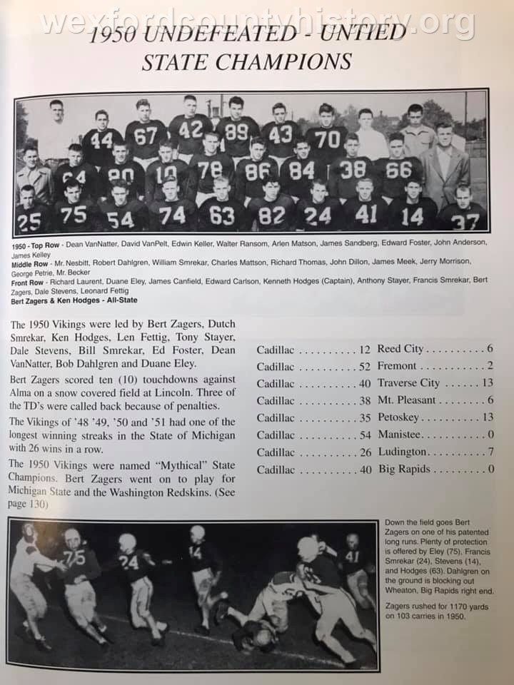 Cadillac-Sports-Cadillac-High-School-1950-Football-Team