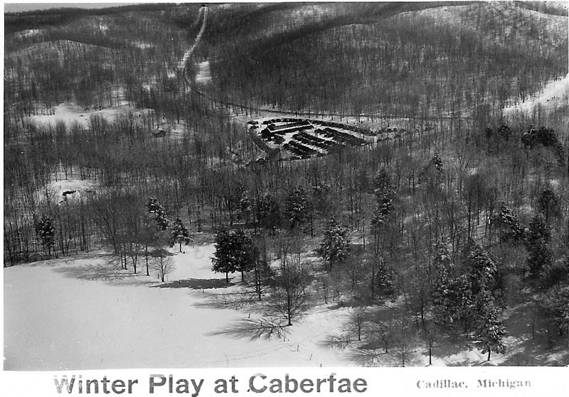 Caberfae Ski Area From the Fire Tower