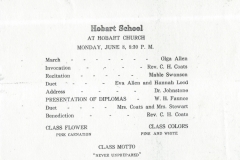 Hobart School, 1914