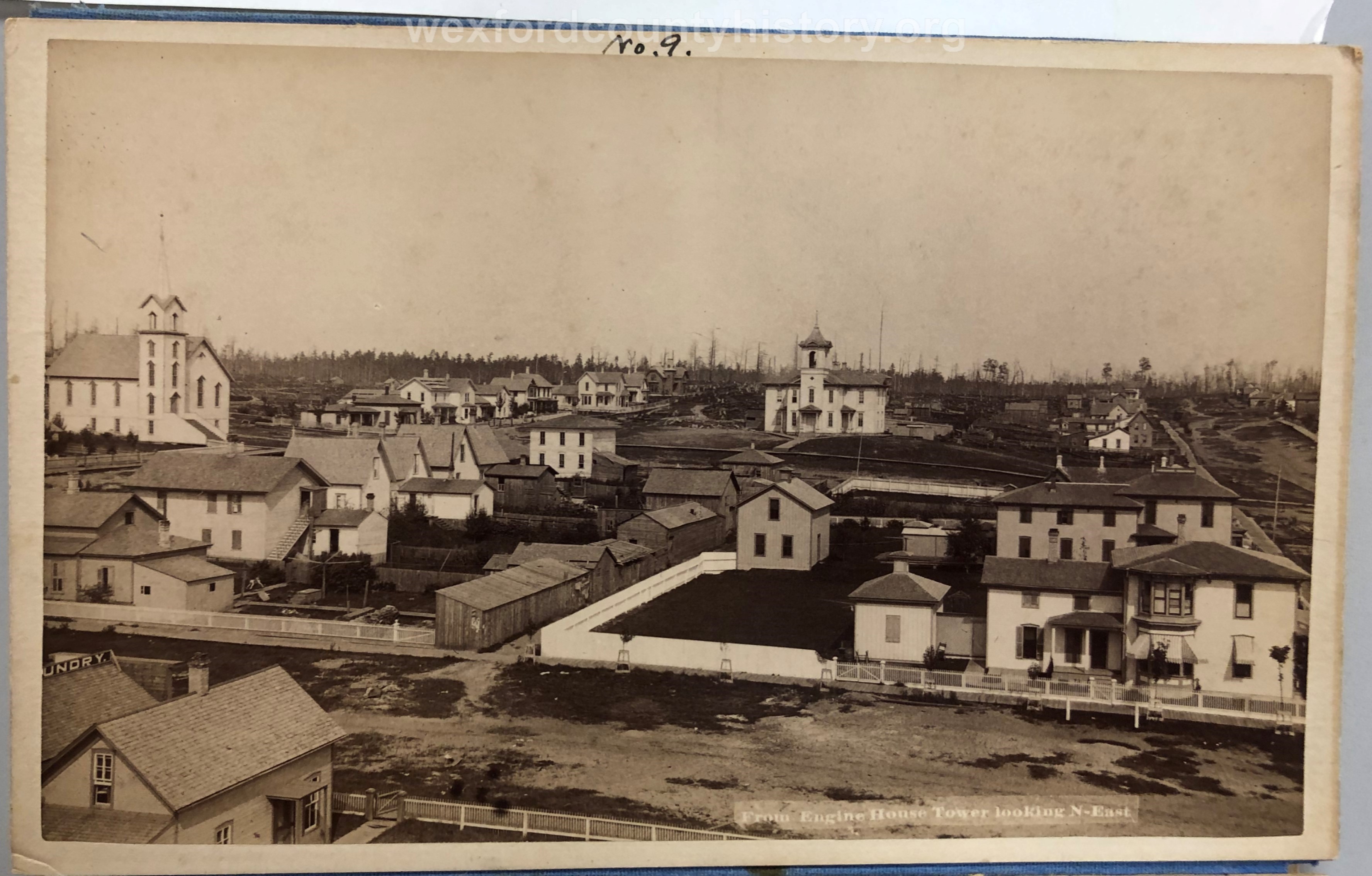 View From Hose Tower Looking North, c. 1882