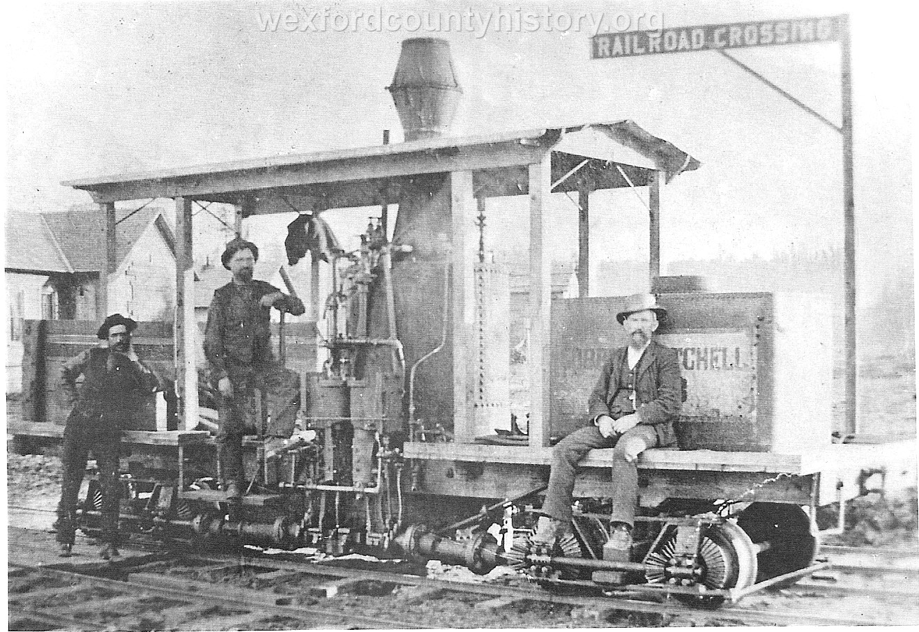 Cadillac-Railroad-Cobbs-and-Mitchell-Company-Shay-The-Second-Ever-Built