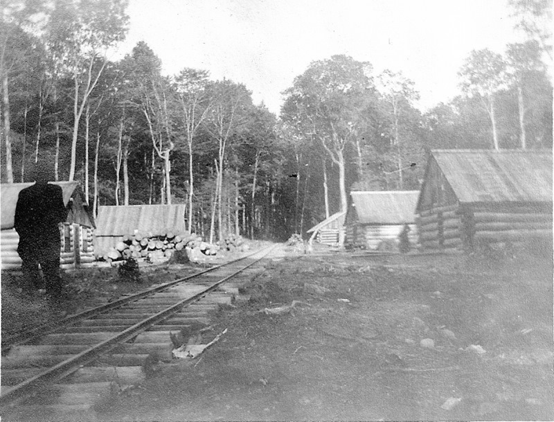 Shay Rail Track Divides the Camp