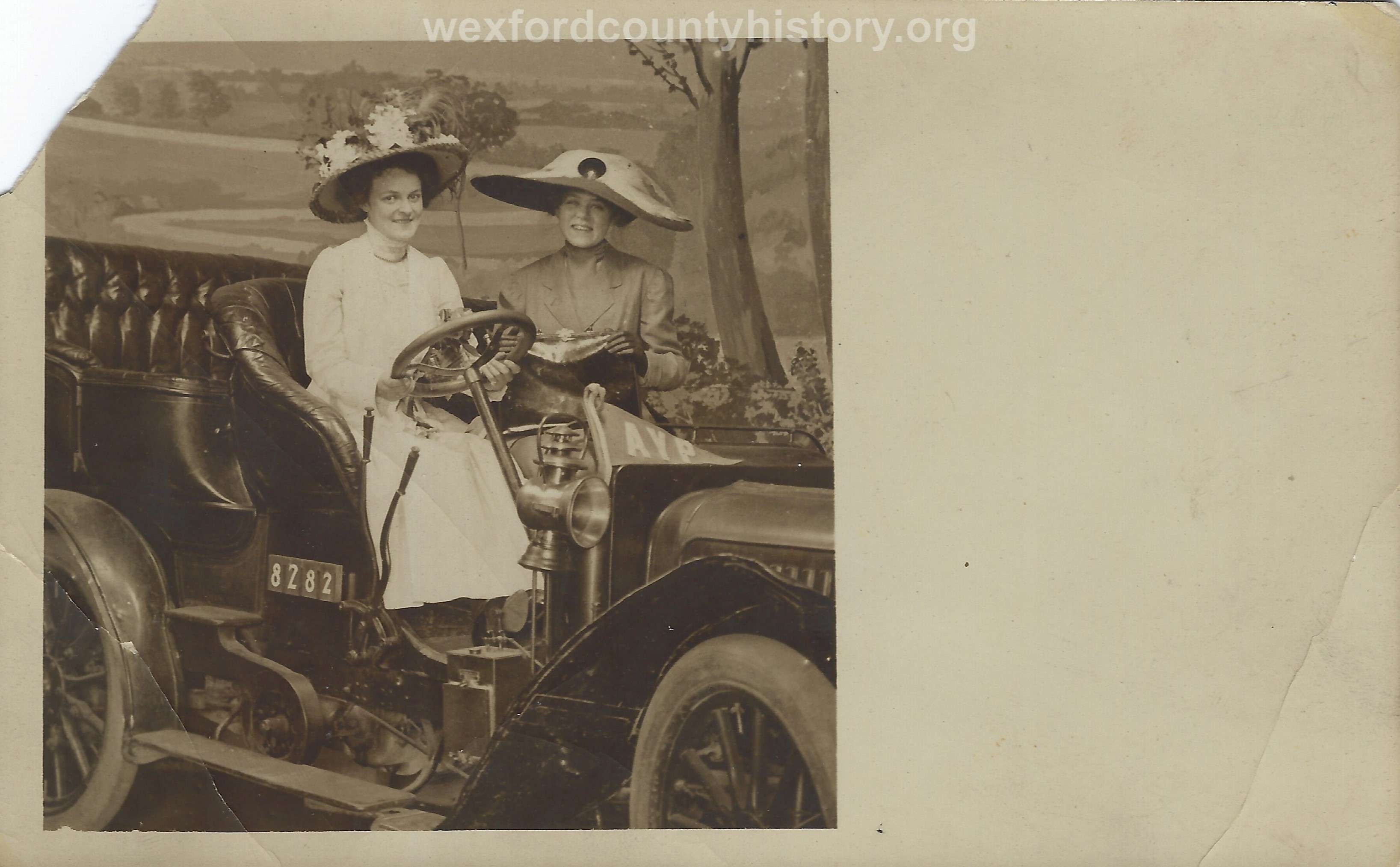 Two Ladies In A Car
