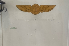 Wall Paintings At The Naval Reserve Center, taken in 2020
