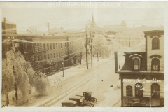 1922 Ice Storm - Mitchell Street Looking From Harris