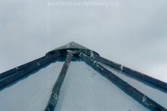 The dome area prior to restoration; thanks to donations from the community.