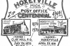 Hoxeyville Centennial Logo